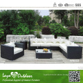 8pcs Alum Rattan Sofa Sets Moodern outdoor furniture